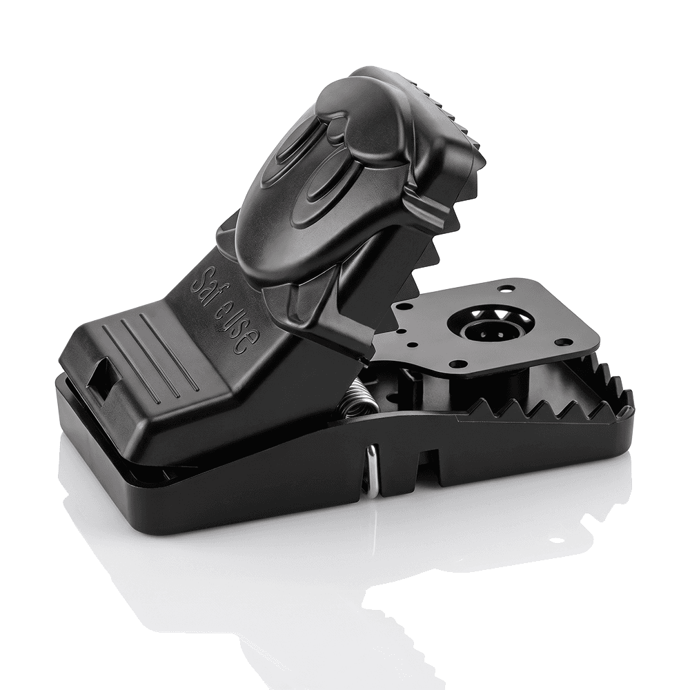 Alligator-Jaw Heavy-Duty Plastic Snap Trap for Rats & Mice