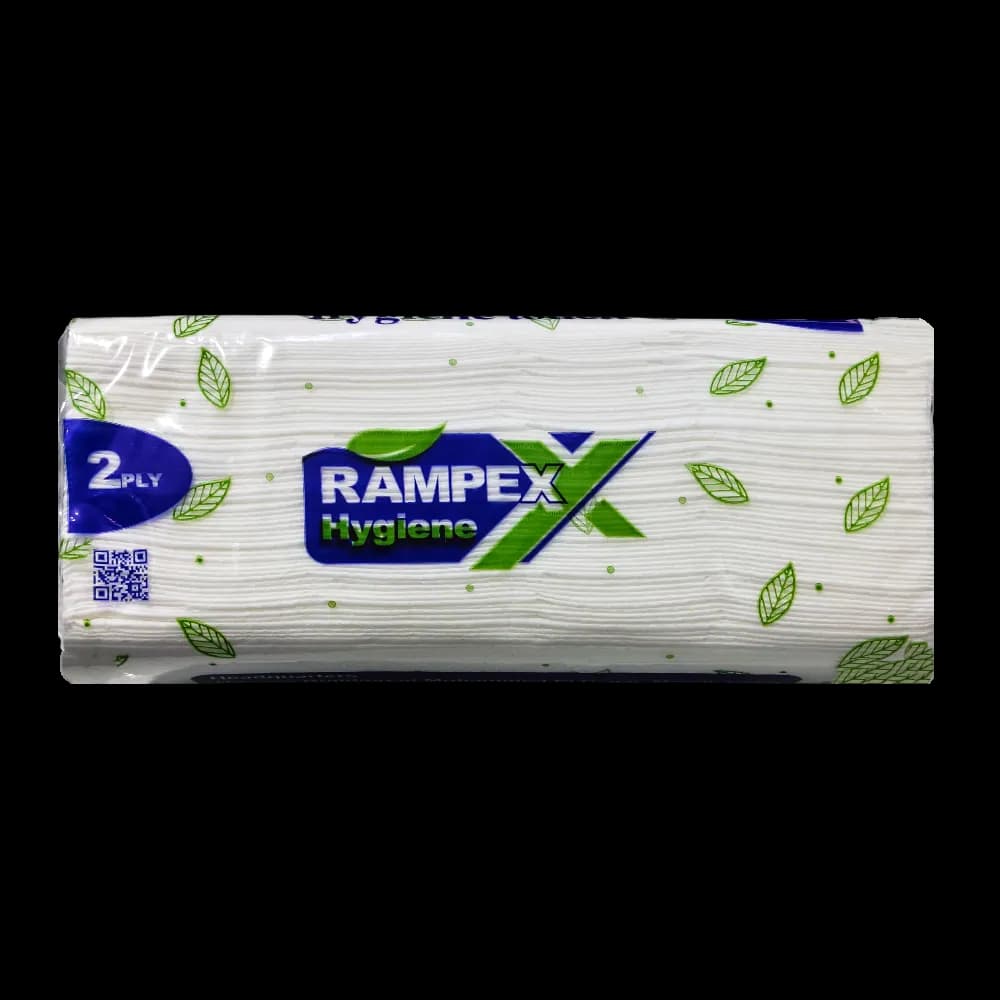 مناديل RAMPEX سحب عالية الجودة 2 طبقة