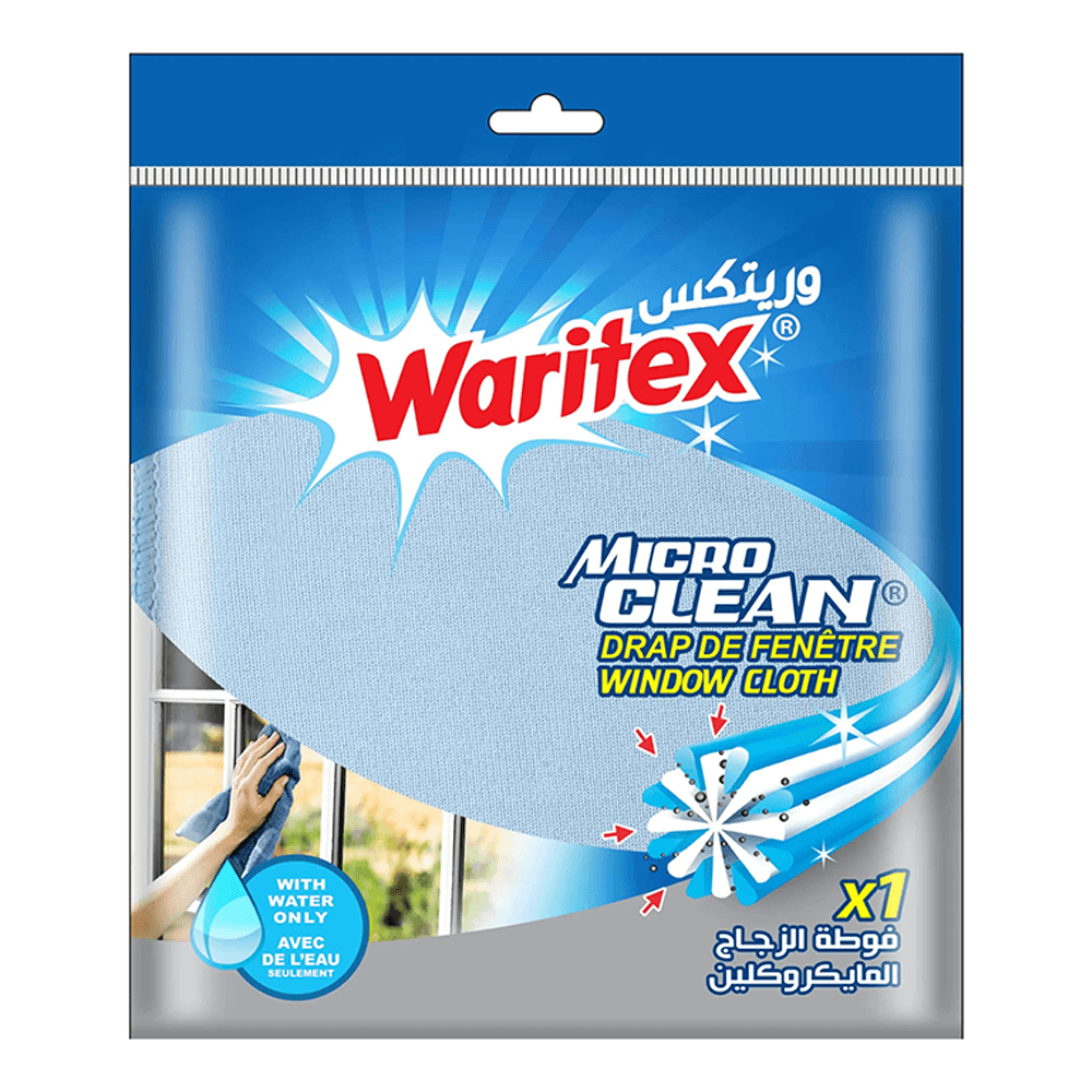 فوطة الزجاج Waritex Micro Clean ـ 35×35 سم