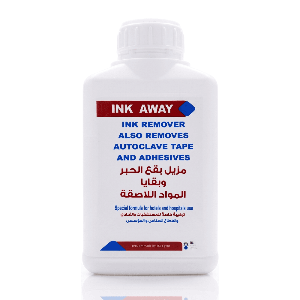 مزيل بقع الحبر والشريط اللاصق INK AWAY ـ 1 لتر