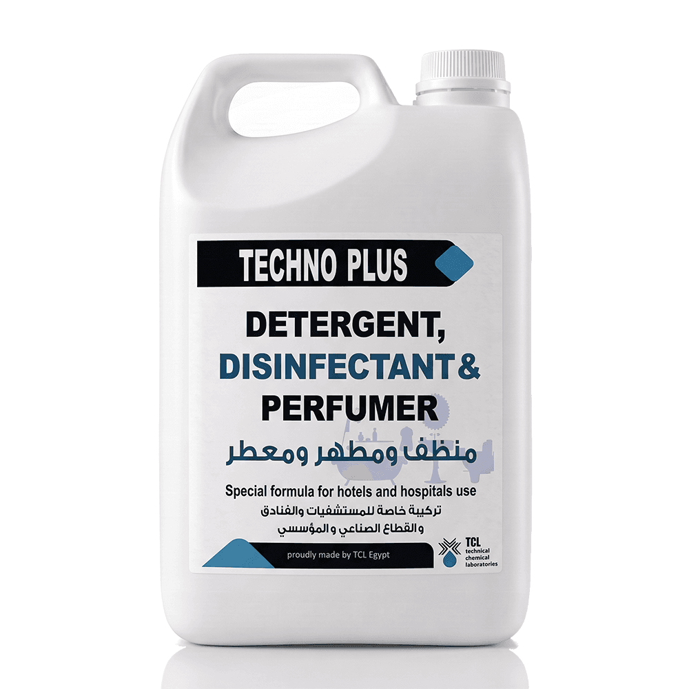 TECHNO PLUS Cleaner, Disinfectant & Air Freshener - 5 Liter