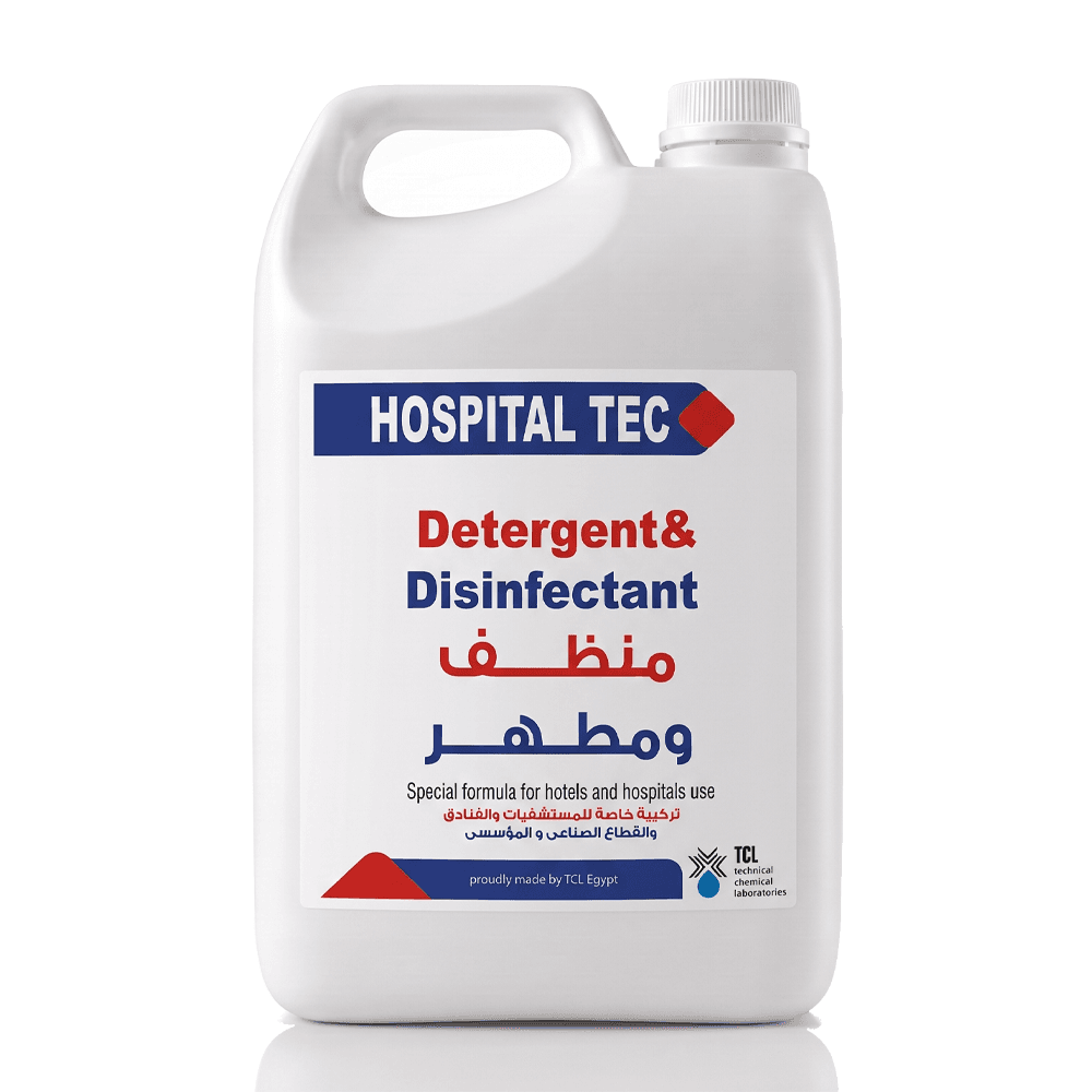 HOSPITAL TEC Hospital & Institutional Floor Cleaner & Disinfectant - 5 Liters