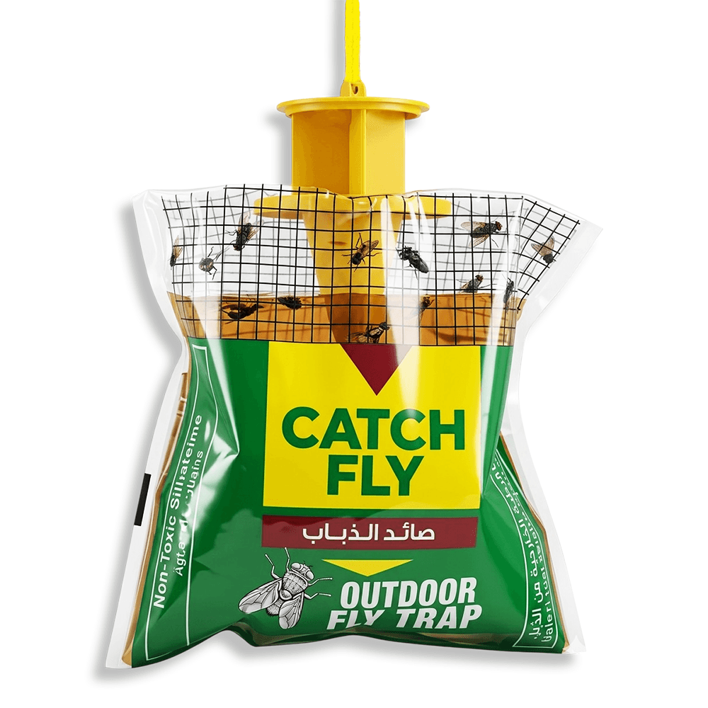 مصيدة ذباب بيولوجية CATCH FLY جاهزة (للأماكن الخارجية فقط)