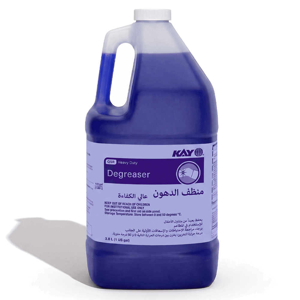 منظف ومزيل الدهون الشاقة ECOLAB KAY QSR Heavy Duty ـ 3.8 لتر
