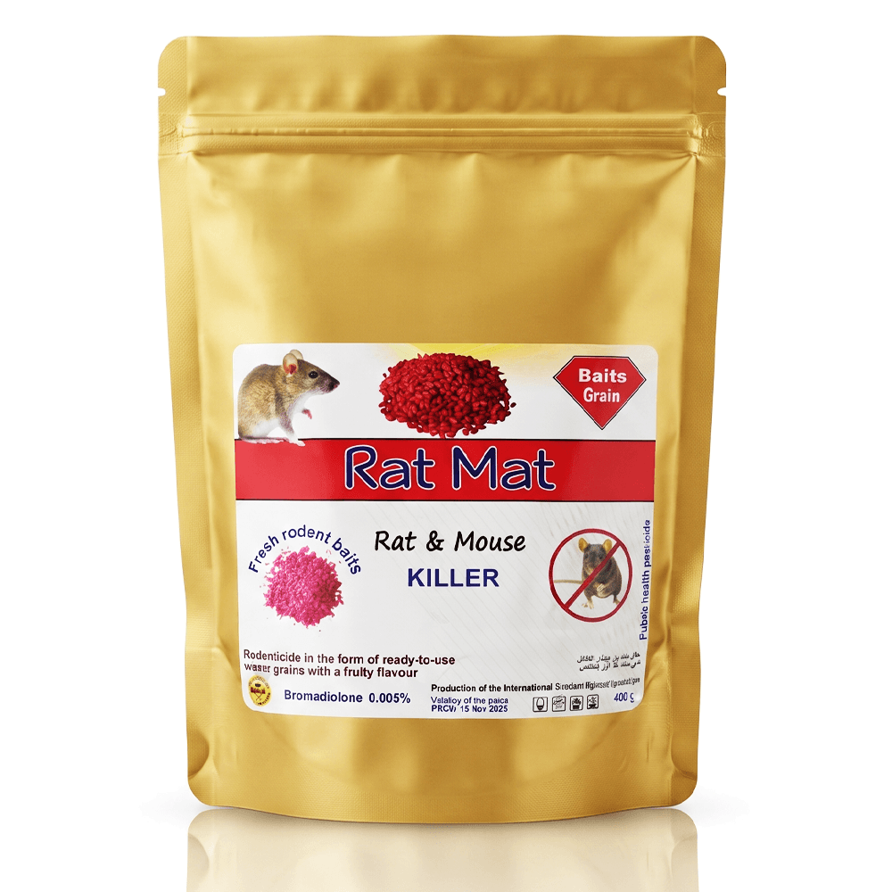 Rat Mat Rodenticide Bait — 400 g