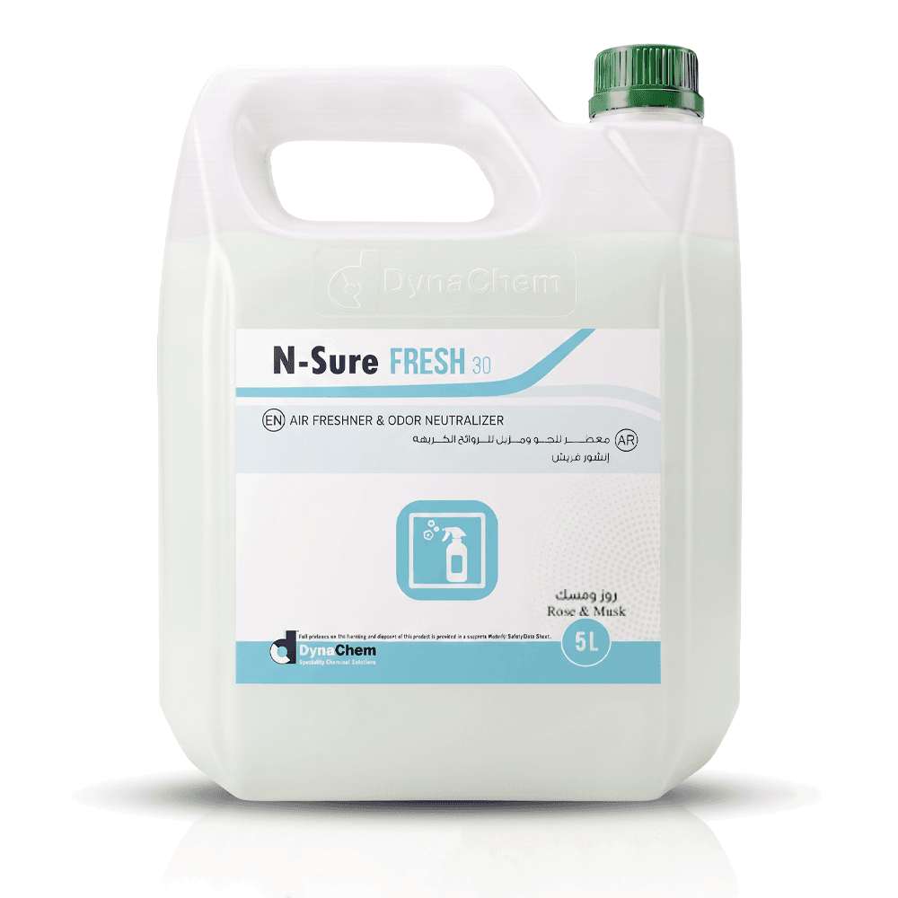 معطر جو برائحة الروز ومسك ومزيل للروائح الكريهة N-Sure FRESH 30 مركز 5 لتر