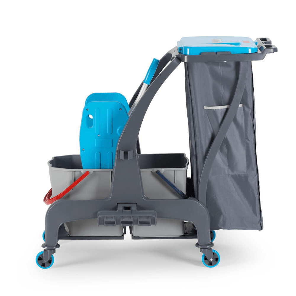 عربة نظافة دبل باكت بالعصارة والكيس Fantom PROFESSIONAL Procart Jet 735S صناعة تركية
