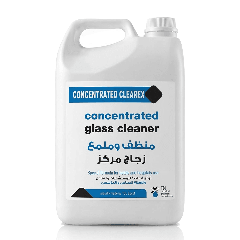 منظف وملمع زجاج مركز TCL Concentrated Clearex ـ 5 لتر