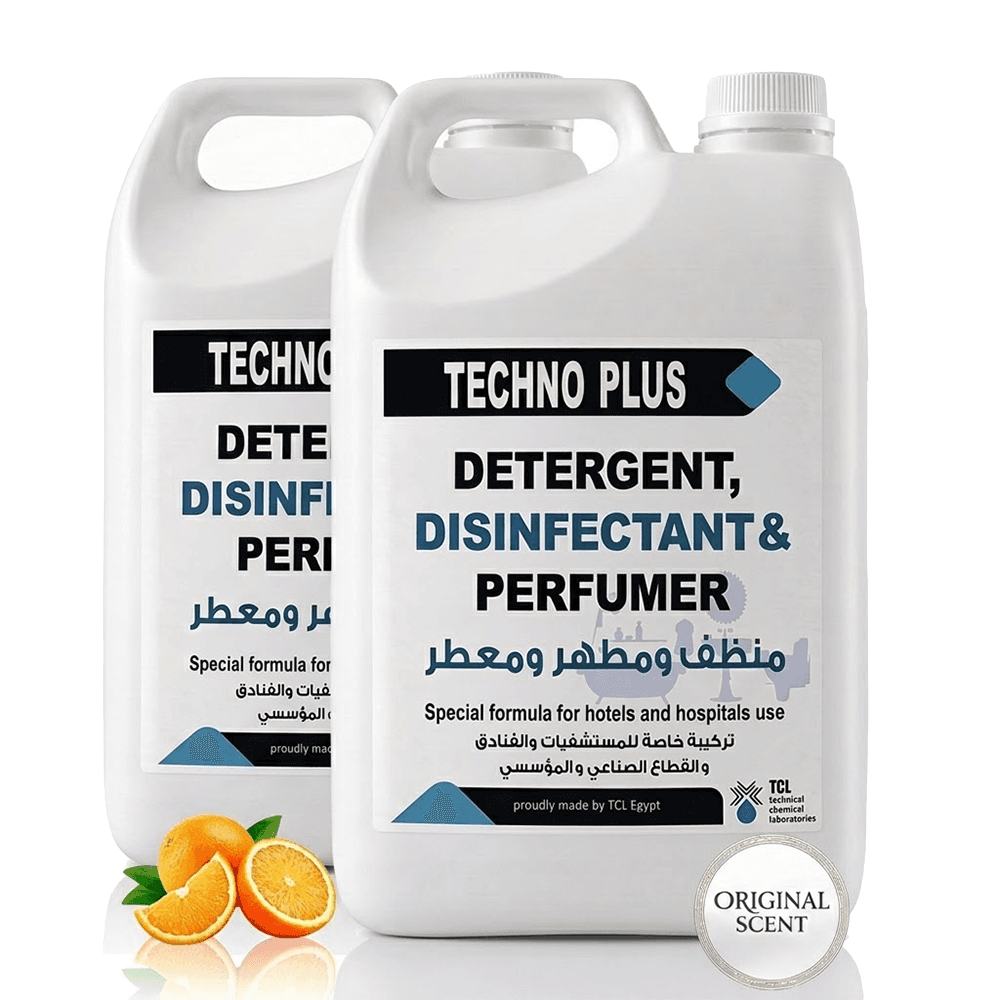 TECHNO PLUS Cleaner, Disinfectant & Air Freshener - 5 Liter
