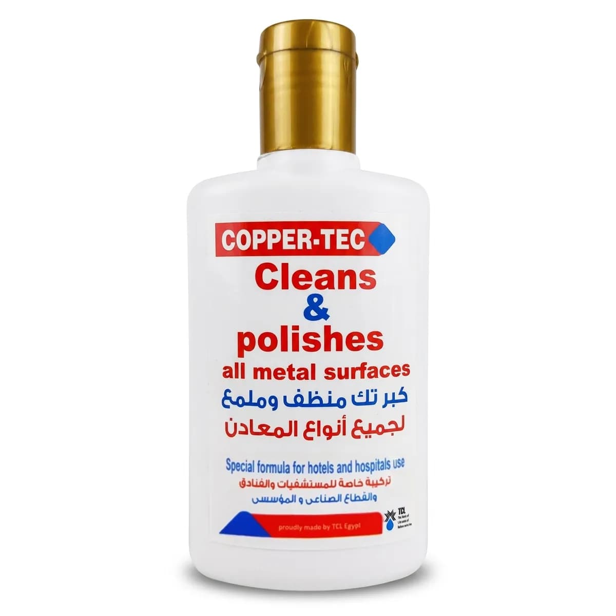 منظف وملمع لجميع انواع المعادن COPPER TEC 150 مل