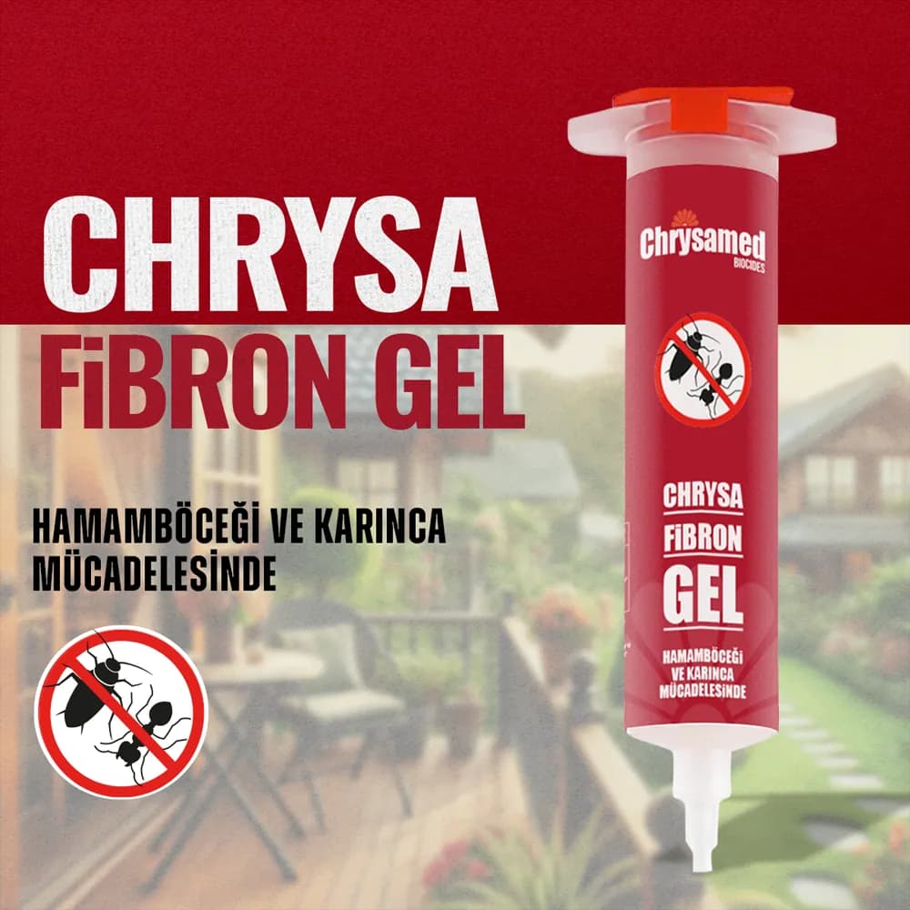 جل صراصير ونمل CHRYSA FIBRON 35 جرام