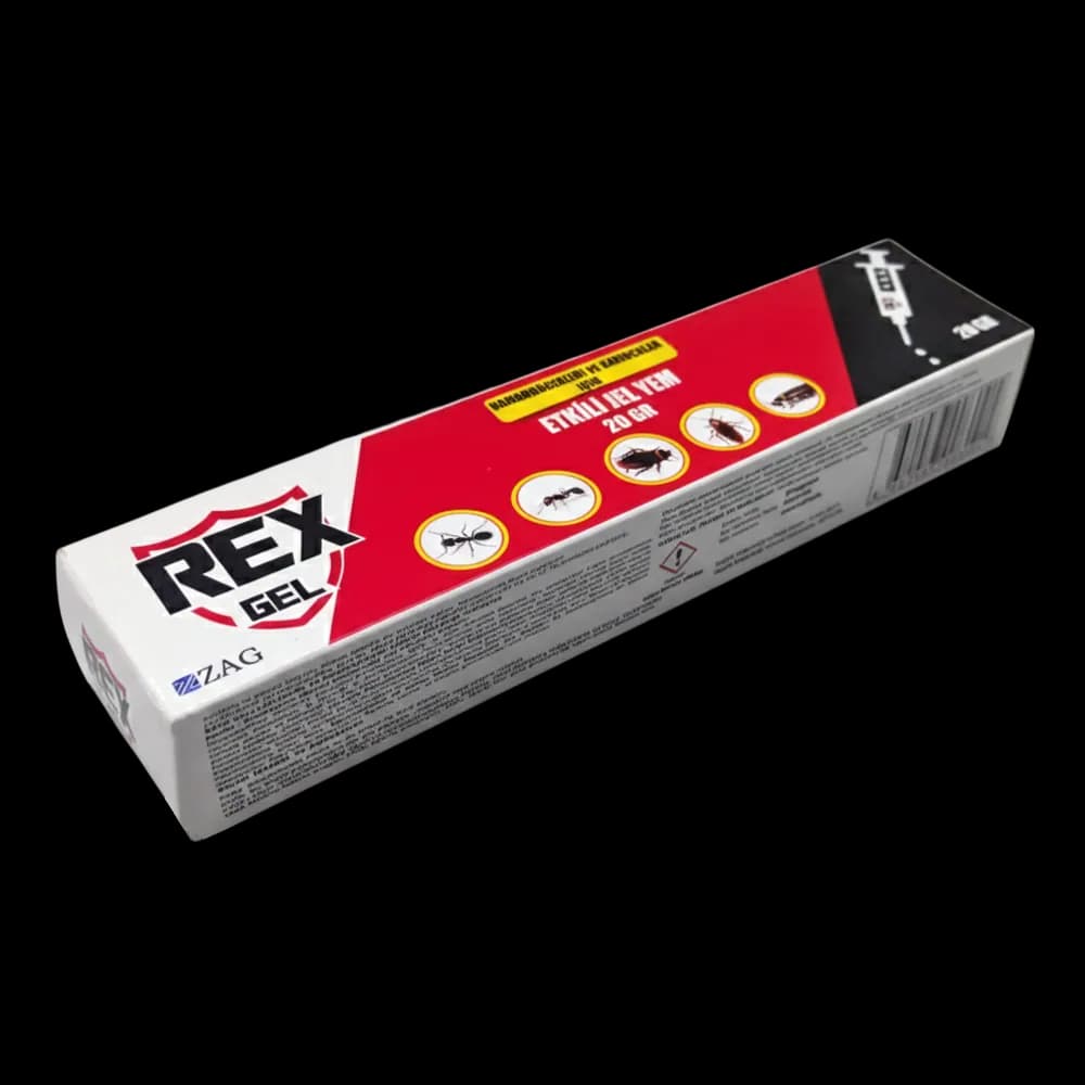 جل REX GEL التركي للصراصير والنمل 20 جرام