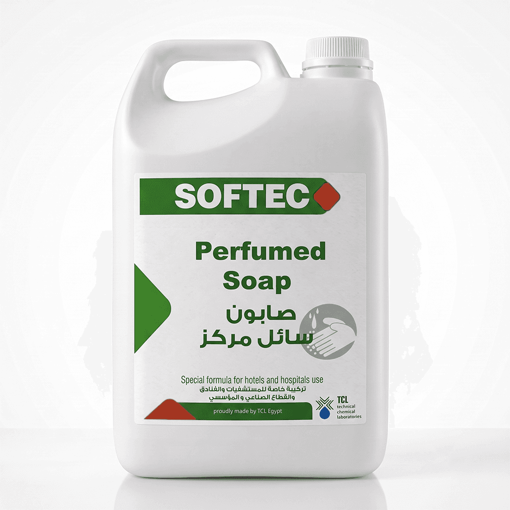 SOFTEC Concentrated & Scented Pearl White Liquid Hand Soap — 5 Liters