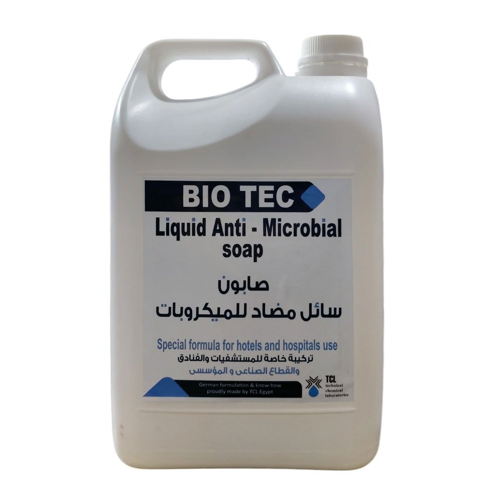 صابون سائل مضاد للميكروبات BIO TEC جركن 5 لتر