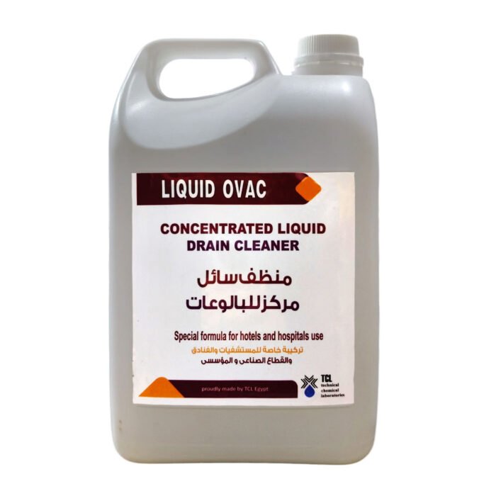 منظف سائل مركز للبالوعات LIQUID OVAC حجم 5 لتر