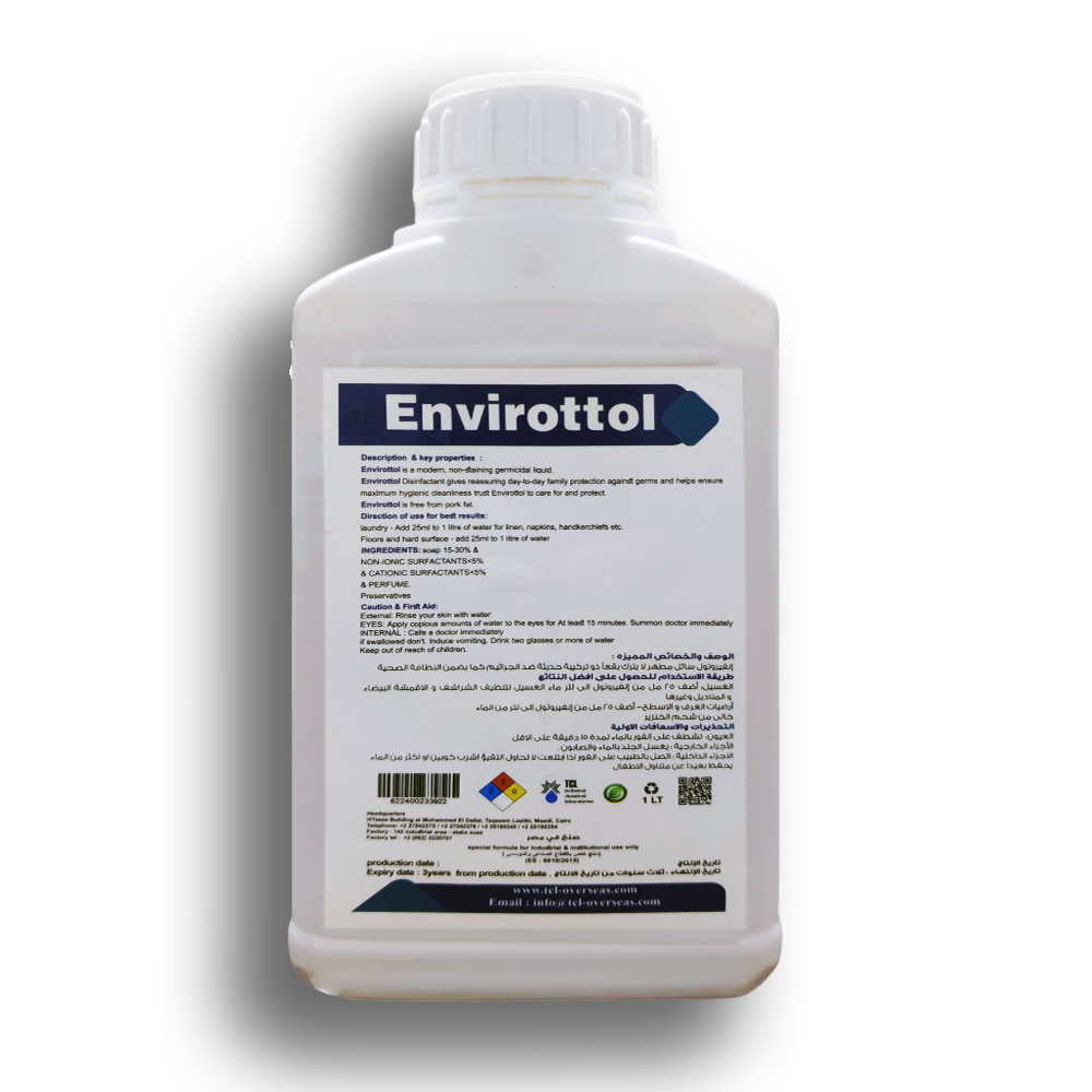 مطهر وقاتل للجراثيم Envirottol غير ضار بالبيئة