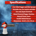 Mini Mist Fogger KB-100
