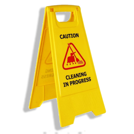 لوحة تحذيرية CLEANING IN PROGRESS