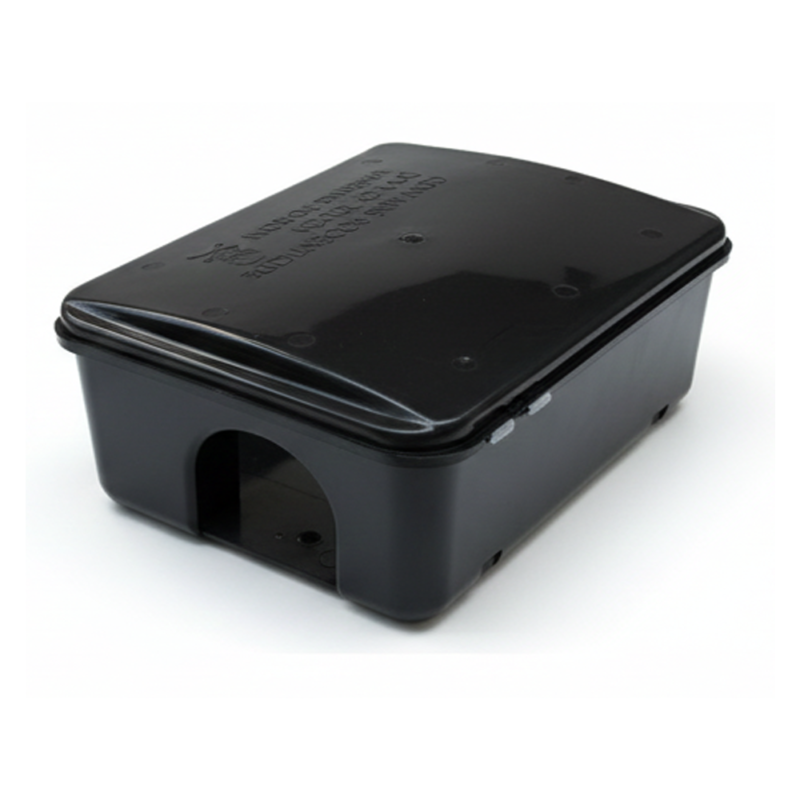 محطة طعوم للقوارض اسود بدون أبواب