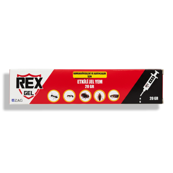 جل REX GEL التركي للصراصير والنمل 20 جرام