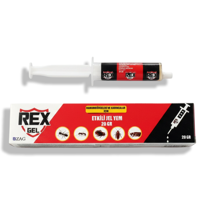 جل REX GEL التركي للصراصير والنمل 20 جرام