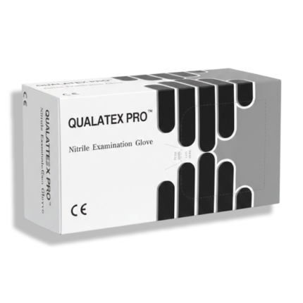 جوانتي صيني QUALATEX PRO فري بودر مقاس L اسود
