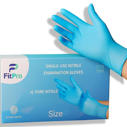 جوانتي فيت برو 100% Nitrile - حماية فائقة وراحة مثالية