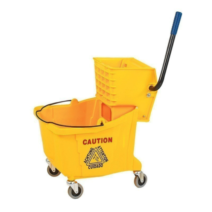 عربة نظافة سنجل باكت الأصلية - سعة 32 لتر