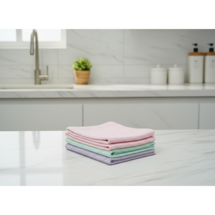 فوطة مايكروفايبر "عش النمل" – الامتصاص الفائق والتنظيف الذكي - 40 * 35 سم