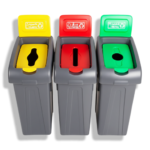 طقم فصل مخلفات ثلاثي سفير - 100 لتر