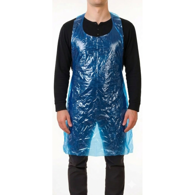 مريلة بلاستيك عالية الجودة (استخدام مرة واحدة)