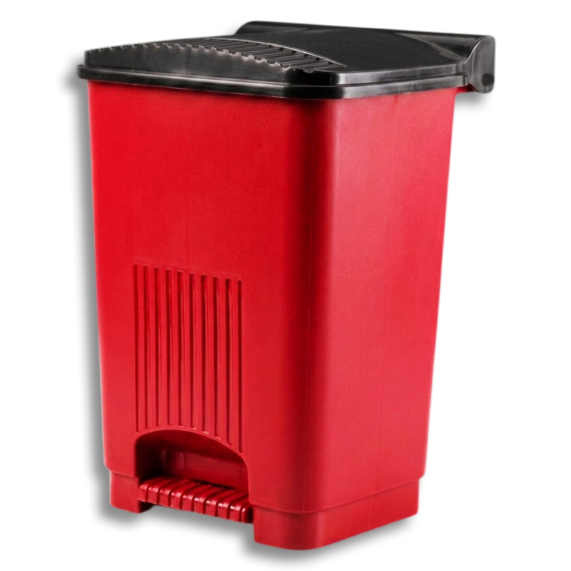 سلة مهملات لؤلؤة الوطنية - 25 لتر ( متعدد الالوان )