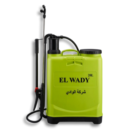 رشاشة ظهر الوادي يدوية سعة 20 لتر – الحل العملي والأقوى للرش الزراعي والتعقيم الشامل