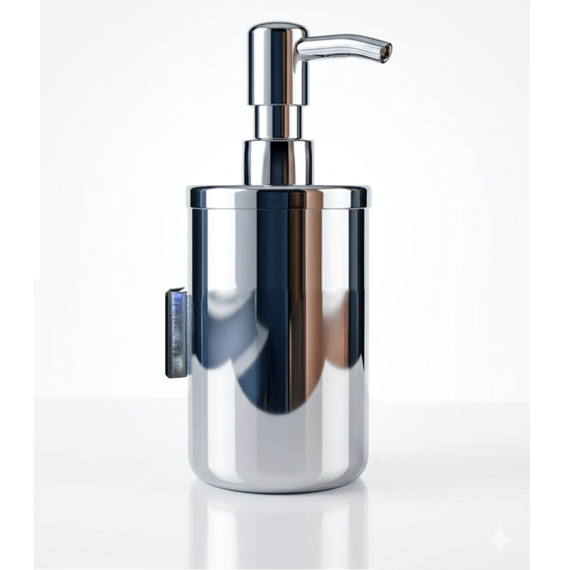 موزع صابون ستانلس ستيل (حائطي) - (تركي مستورد)