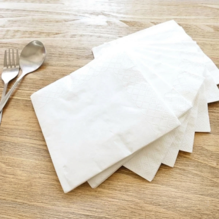 مناديل سفرة ورقية فاخرة 33×33 سم - 50 منديل